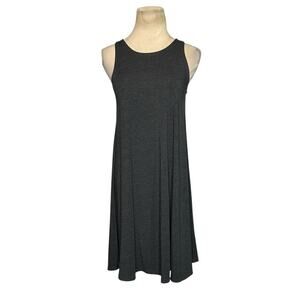 Free Fly gray sleeveless a line mini dress size small